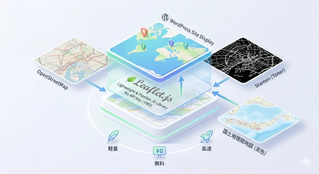 Leafletの導入と効率化プラグイン