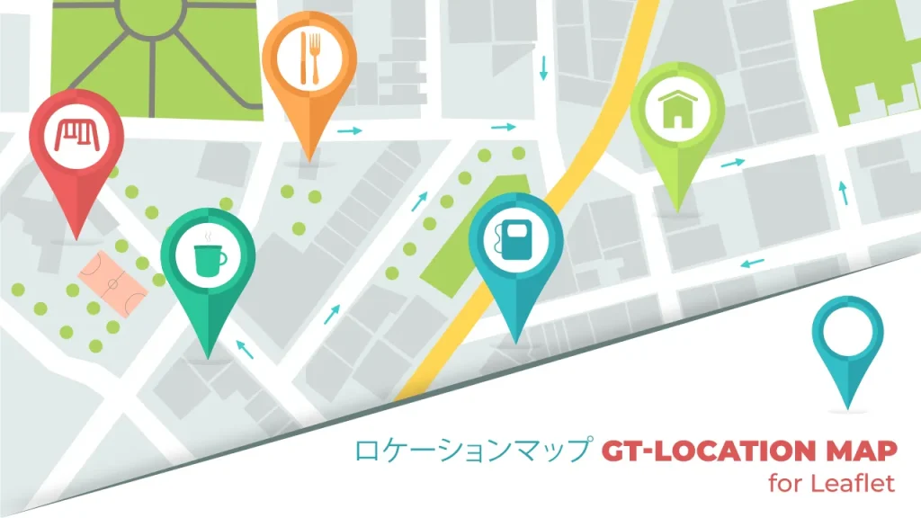 ロケーションマップ作成プラグイン【GT Location Map for Leaflet版】